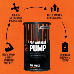 ANIMAL PUMP UNIVERSAL 30 packs (nitric oxide, creatine, L-taurine)