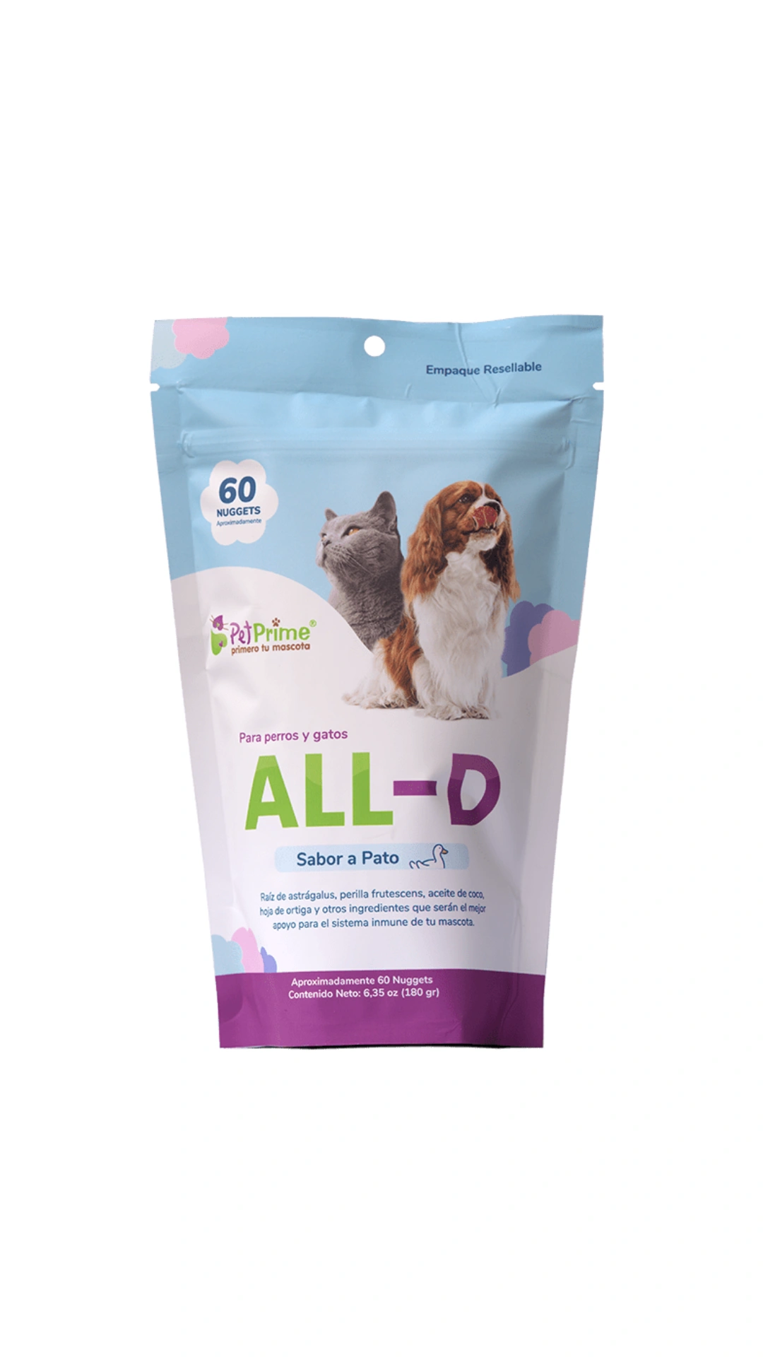 ALL-D BOLSA X 60 NUGGETS  PET PRIME