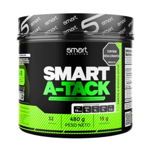 Creatina SMART A-TACK HCL 480gr (32 servicios) smart nutrition