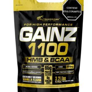 Gainz X 6.4 Libras Hmb Y Bcaa  Nutramerican