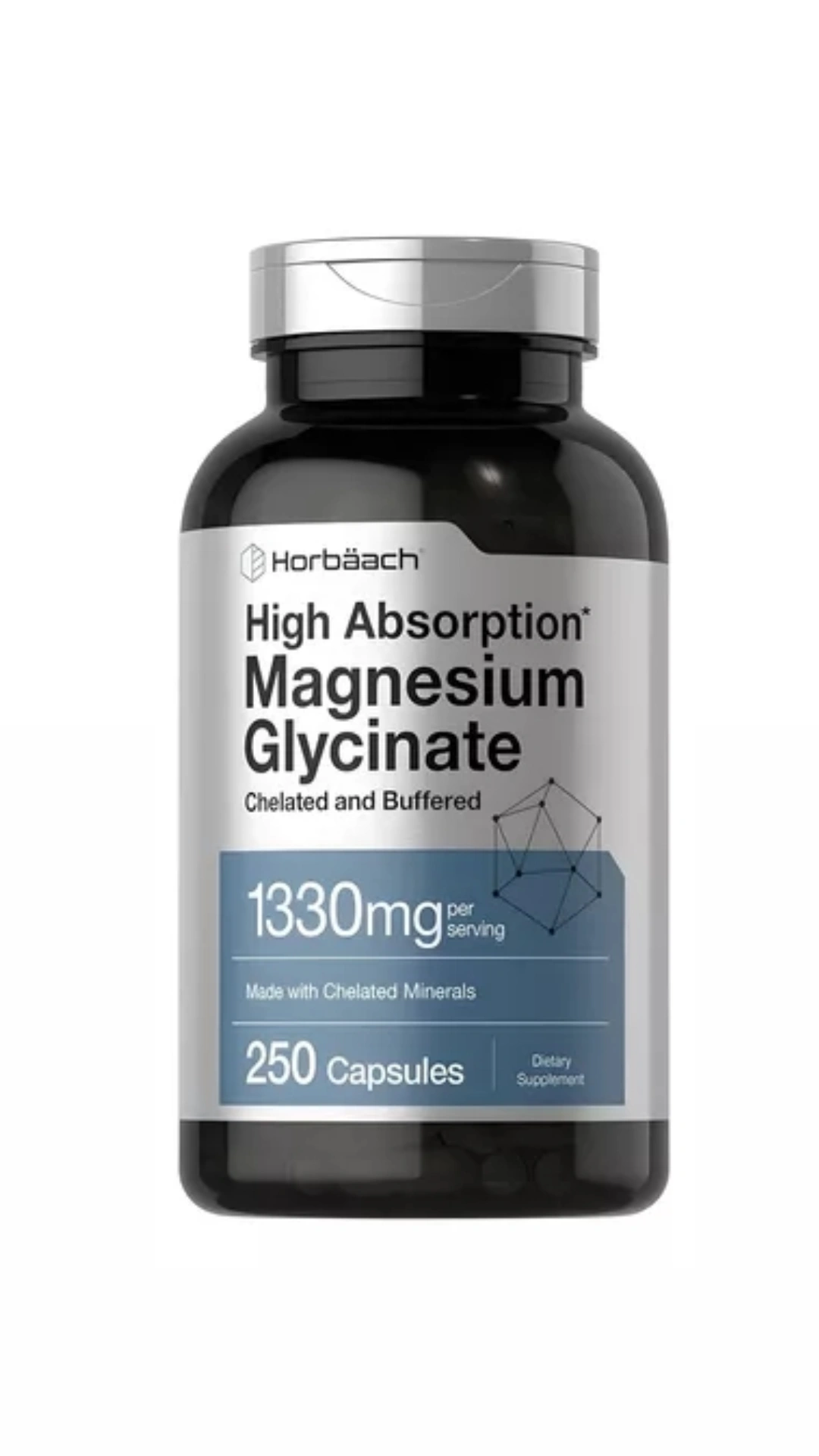 Glicinato Magnesio 1330mg Horbaach