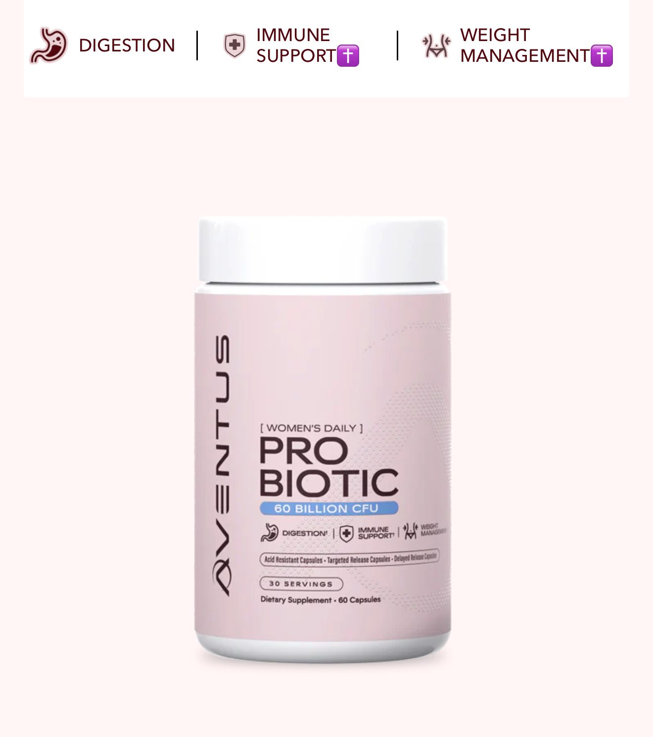 PROBIÓTICOS AVENTUS JOUSFIT