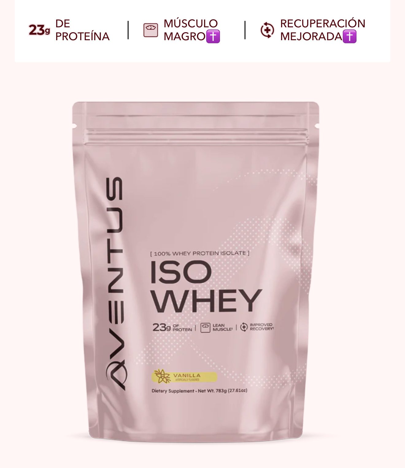 WHEY PROTEIN ISOLATE AVENTUS JOUSFIT