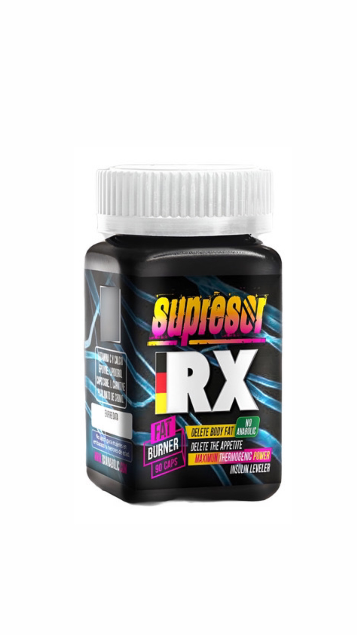 QUEMADOR NATURAL SUPRESOR RX