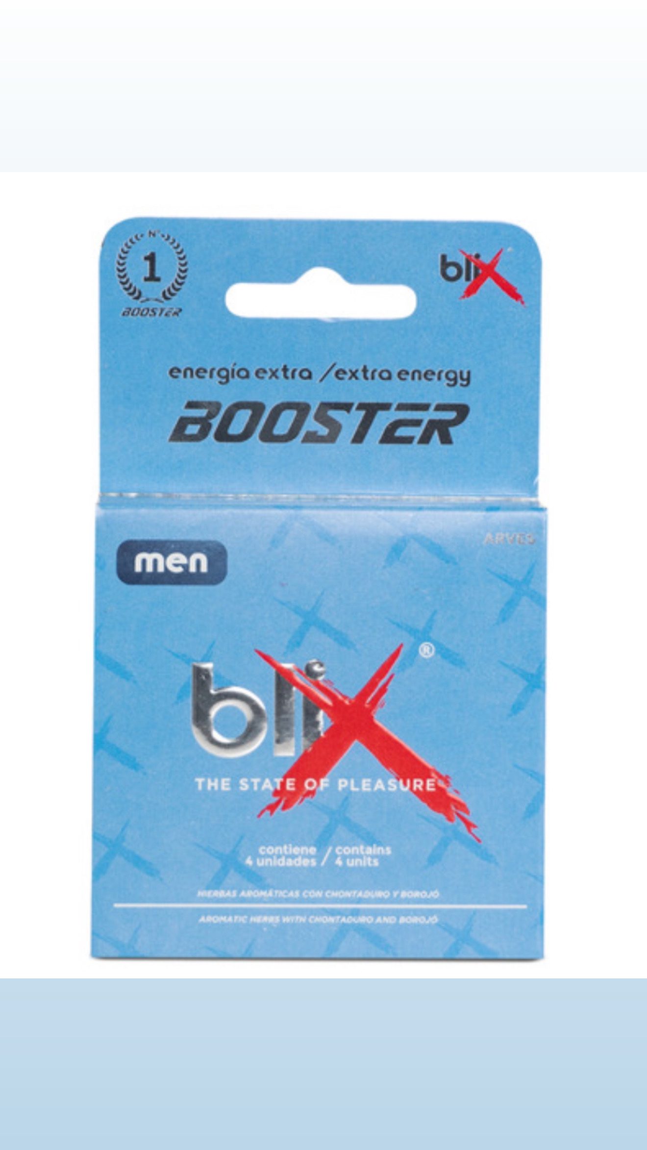 BLIX Hombre  Potenciador Sexual