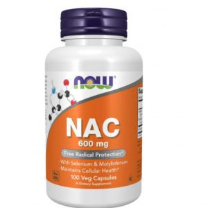 Nac Acetil Cisteína  NOW 100 Capsulas