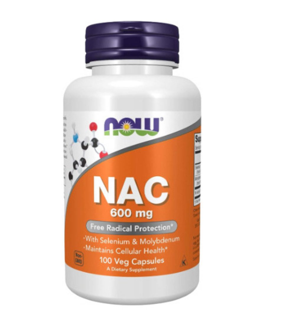 Nac Acetil Cisteína  NOW 100 Capsulas