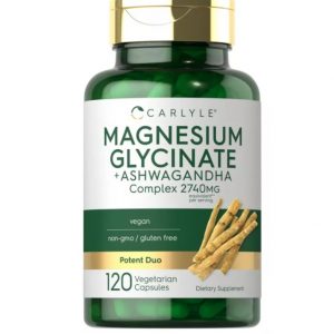 Glicinato De Magnesio + Ashwagandha carlyle