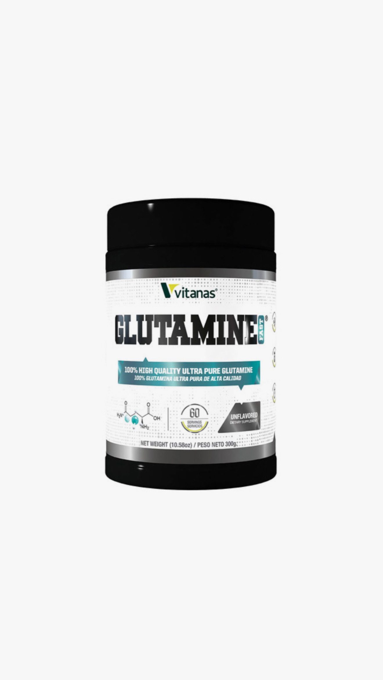 Glutamine glutamina 60 servicios Vitanas
