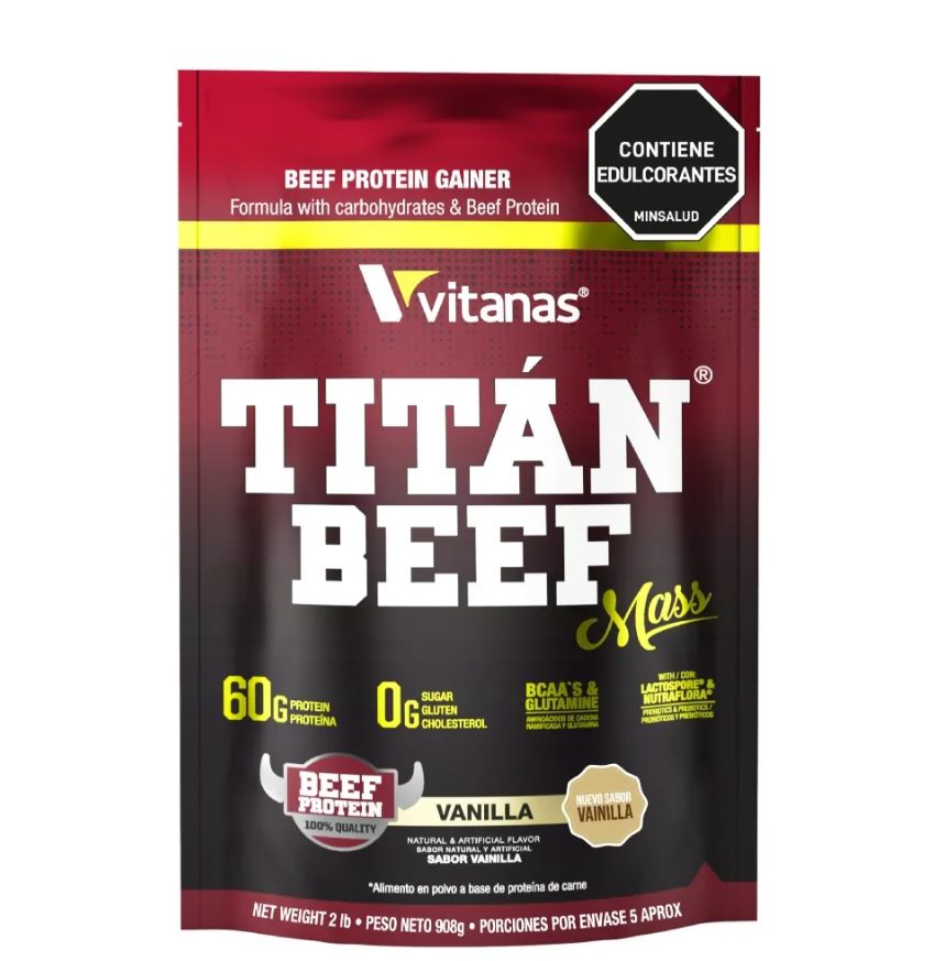 Titan Beef Mass x 2 libras  vitanas