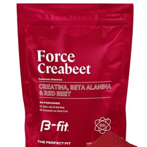 Force Pre Entreno B Fit con Creatina + Beta Alanina + Red Beet  (60 serv)