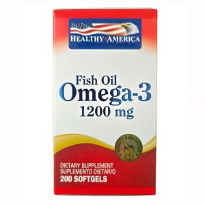 Omega 3 Fish Oil 1200mg (100/200 caps)Healthy América