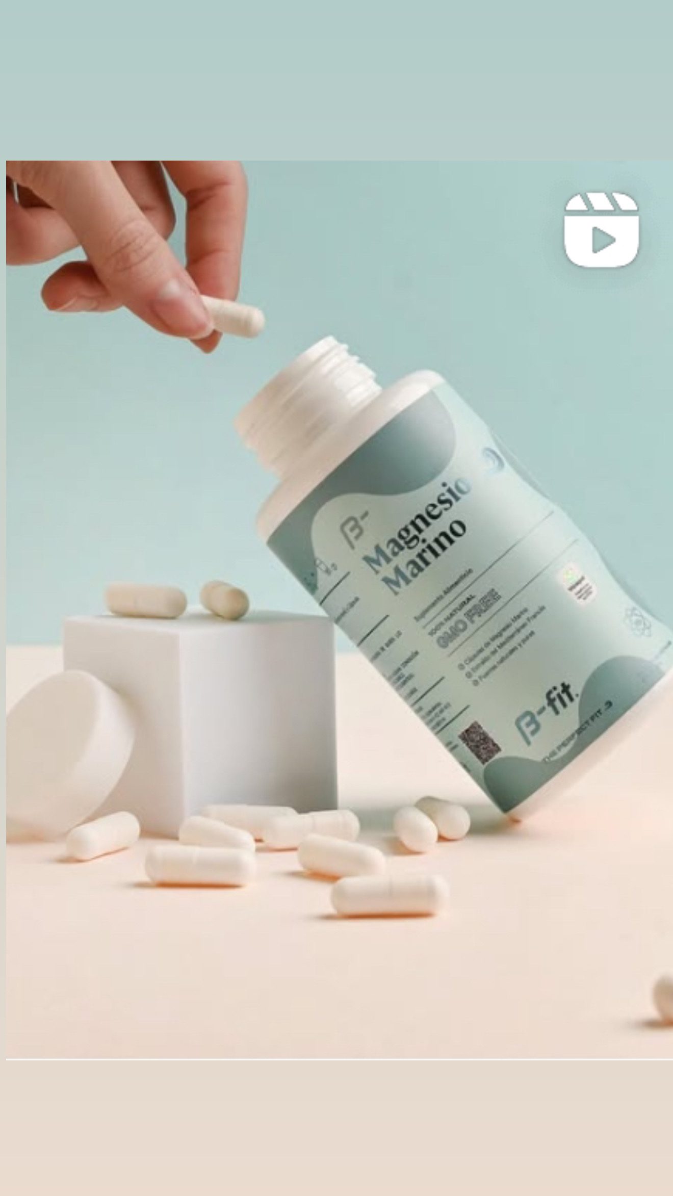 Magnesio marino B Fit  90 capsulas