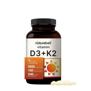Vitamina D3 + K2 naturbell 240 capsulas