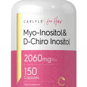 Myo-Inositol & D-Chiro Inositol Carlyle 150 cápsulas
