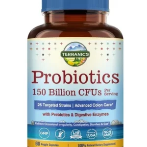 Probióticos 150 billones - 60 capsulas  Terranics