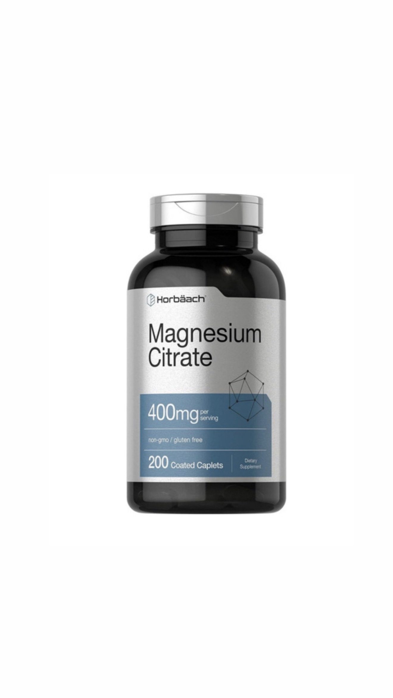 Citrato De Magnesio Horbaach 200 caps